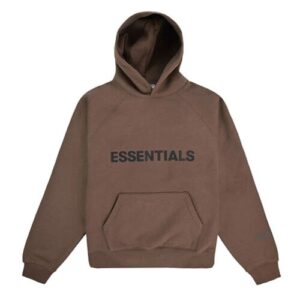 Essentials Fear of God Brown Hoodie