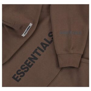 Essentials Fear of God Brown Hoodie