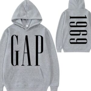 Gap 1969 Printed Hoodie – Grey